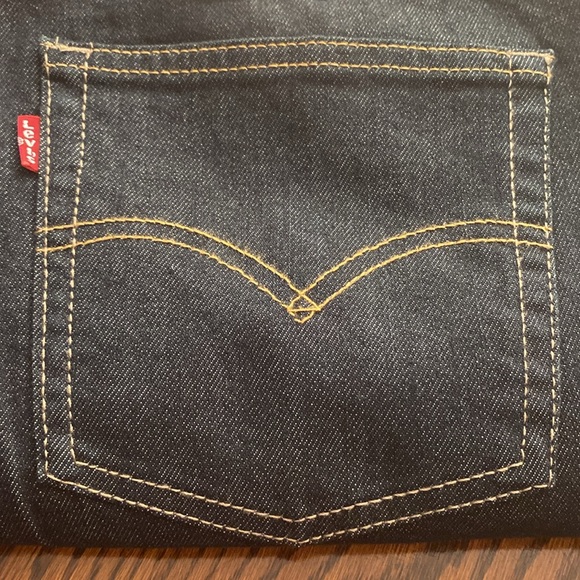 NWT Levi’s Dark Jean 514 Boy’s 20 Reg. 30x30 - Picture 4 of 6